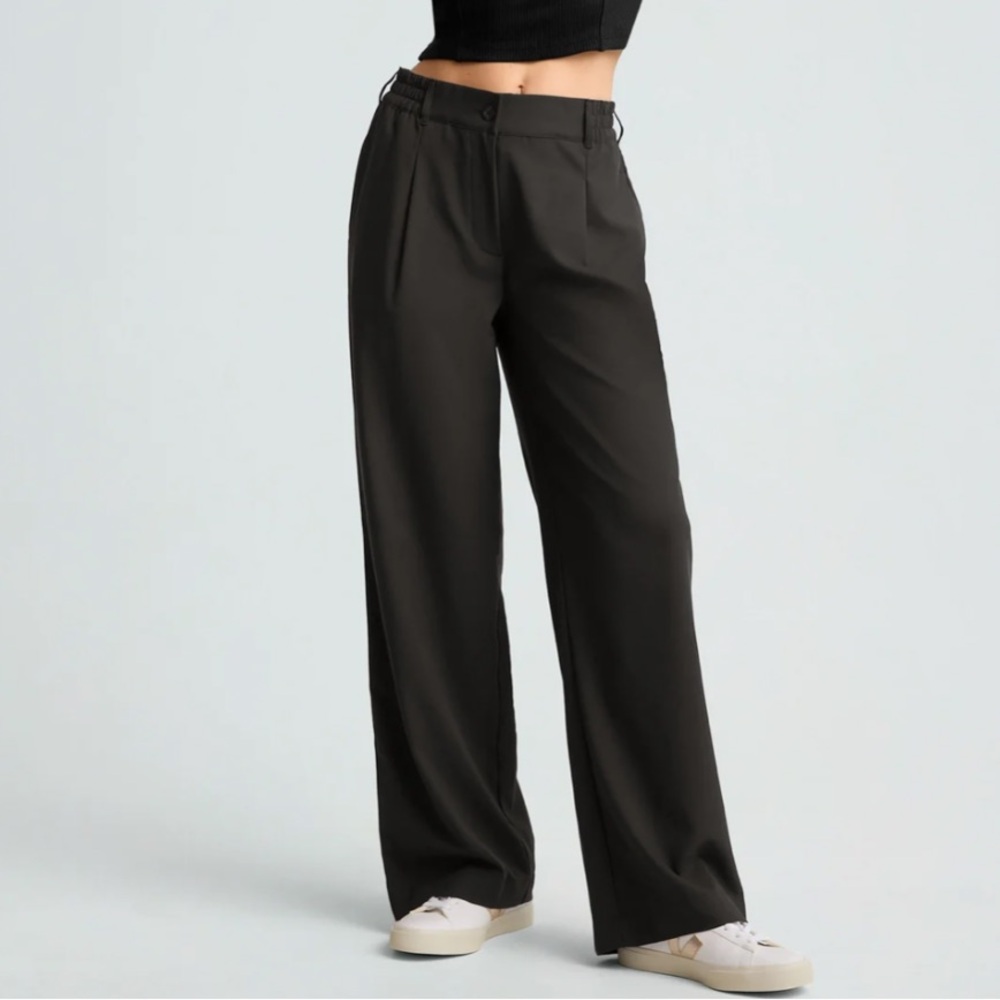 Beyond Yoga status wide leg trouser - Picture 1 of 9